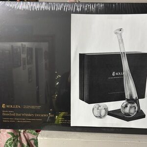 Kollea Baseball Bat Whiskey Decanter Set